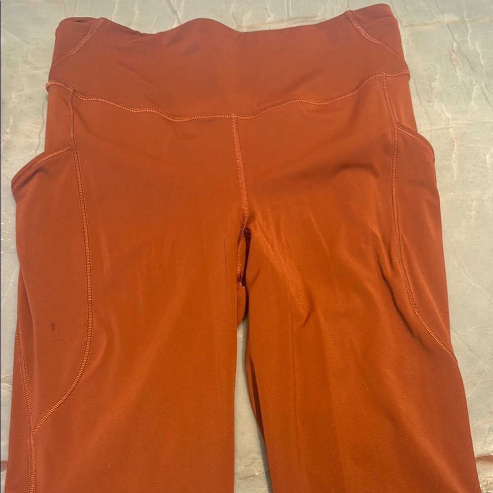 Lululemon Athletica Rust Ankle Pants